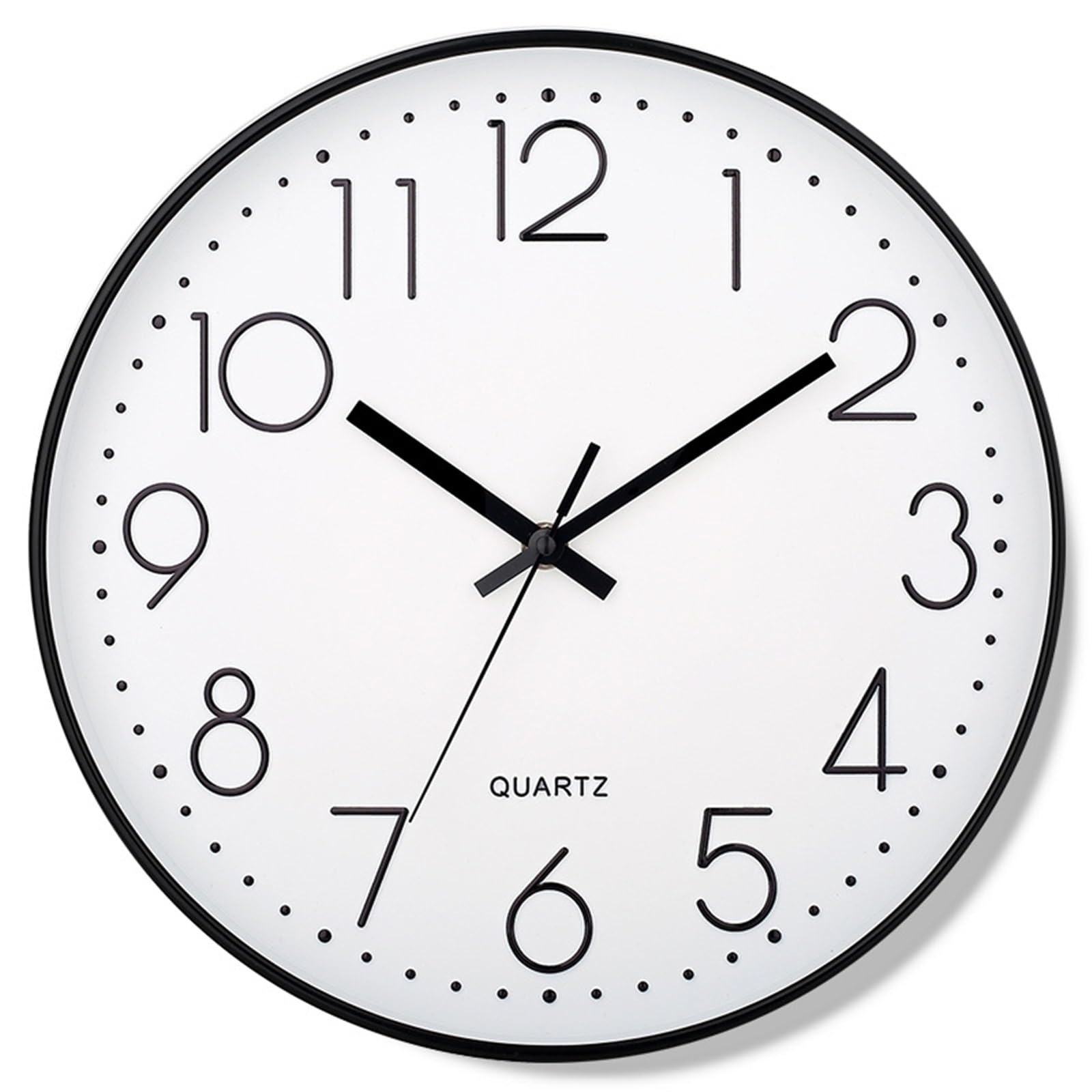 Gbrcen Silent Wall Clock 8Inch Wall Clock Silent Non-Ticking - Decorative Clock for School Office Classroom Bedroom Kitchen Living Room Decor for Kitchen Living Room Bedroom School(2)