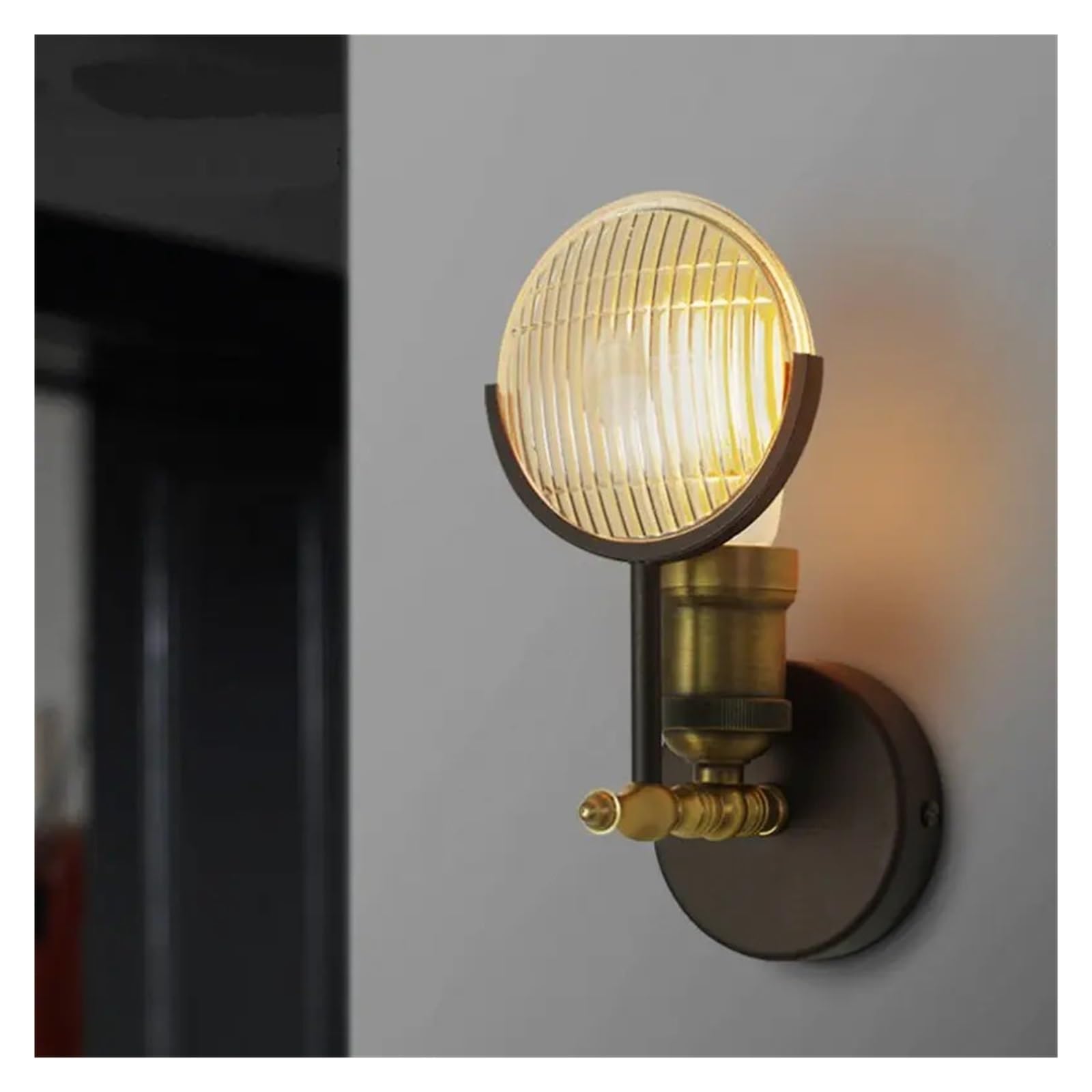 Nowoczesna Szklana Lampa Ścienna LED Kinkiet Led Sypialnia Oprawa Oświetleniowa Do Wystroju Domu Nordic Foyer Salon Na Korytarz E27 Jasne śWiatłA
