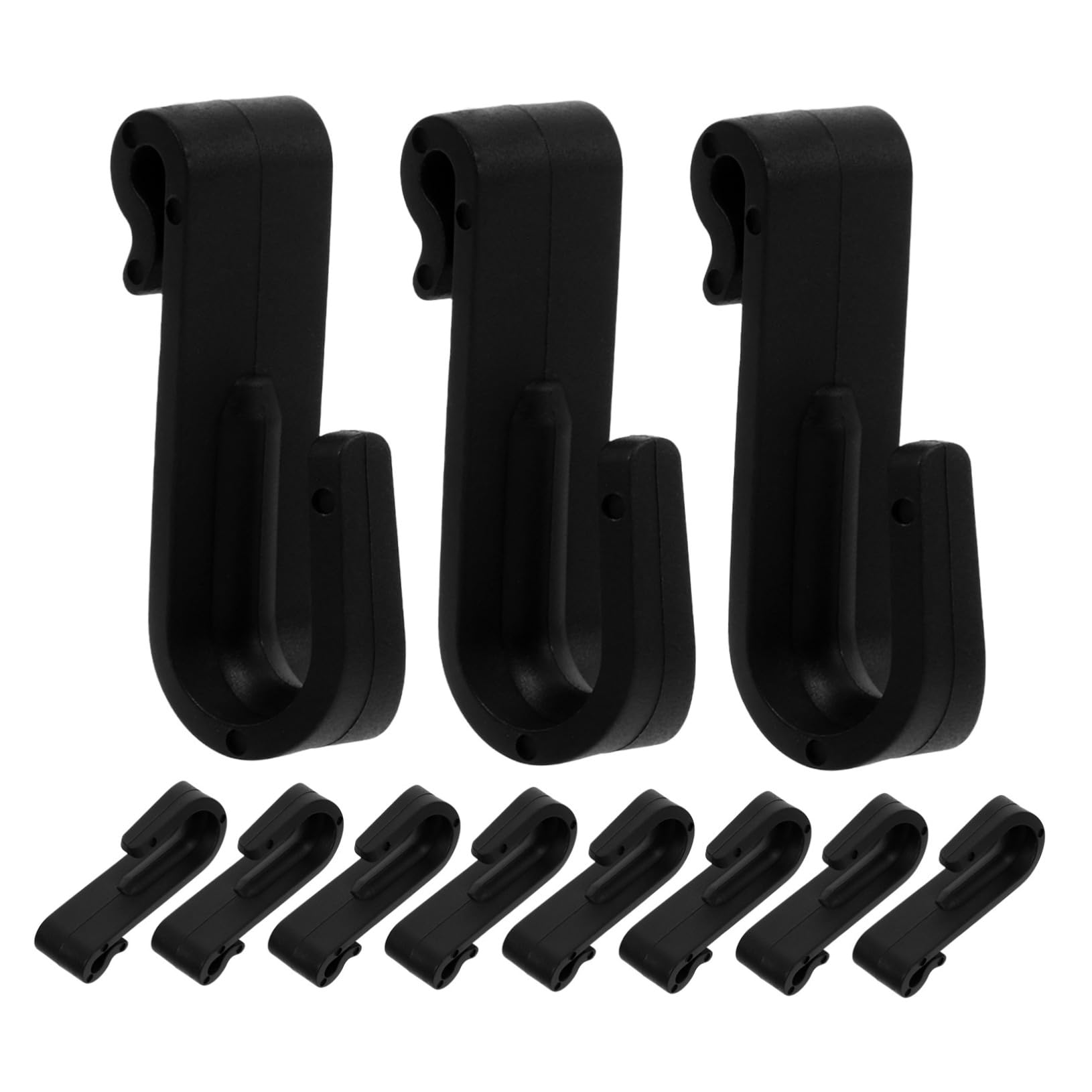 PRETYZOOM The Door Hook Mesh Plastic Hooks Towel Racks for Bathroom BBQ Utensil Holder Single Cupboard Easy Installation