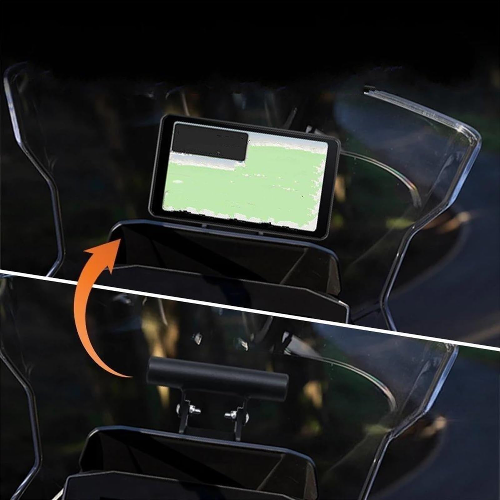 Navigations Halter Motorrad-Navigationshalterung Für Suzuki GSX-S1000GX GSX-S1000 2024-2025 Halterungs- Und Verlängerungsset