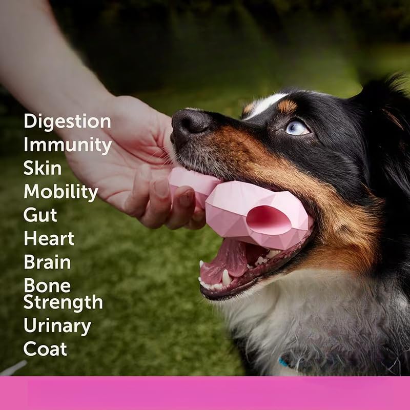 Multivitaminico per cani con difese immunitarie e cura dei capelli | Capacità di attività di supporto, salute dell'apparato digerente, sistema immunitario e cura dei capelli
