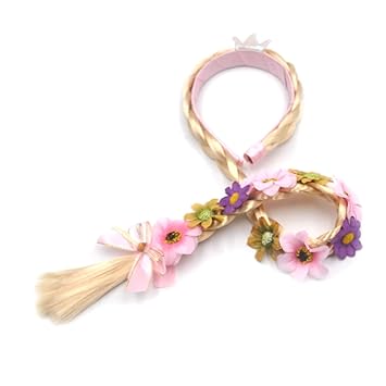 FancyDressWale Long Hair Princess Hairpiece Long 29