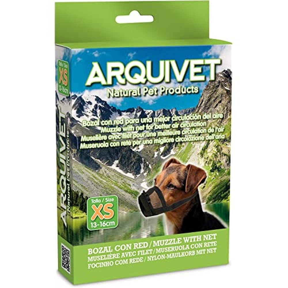 Arquivet Nylon Dog Muzzle with Net - XS