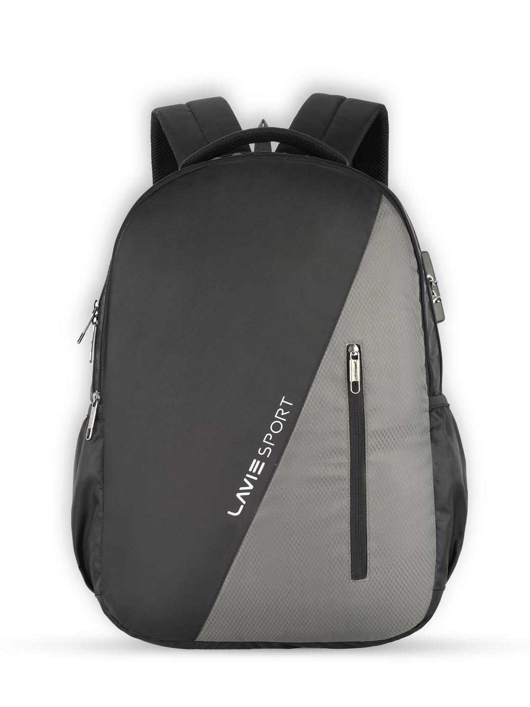 Lavie Sport Diagonal Anti-Theft Casual Backpack With Laptop Sleeve | Premium Bag For Men & Womens | Durable Office Bag For Notebook/Macbook,36 L,Black (B0CDL4QDWK) Amazon Price History, Amazon Price Tracker