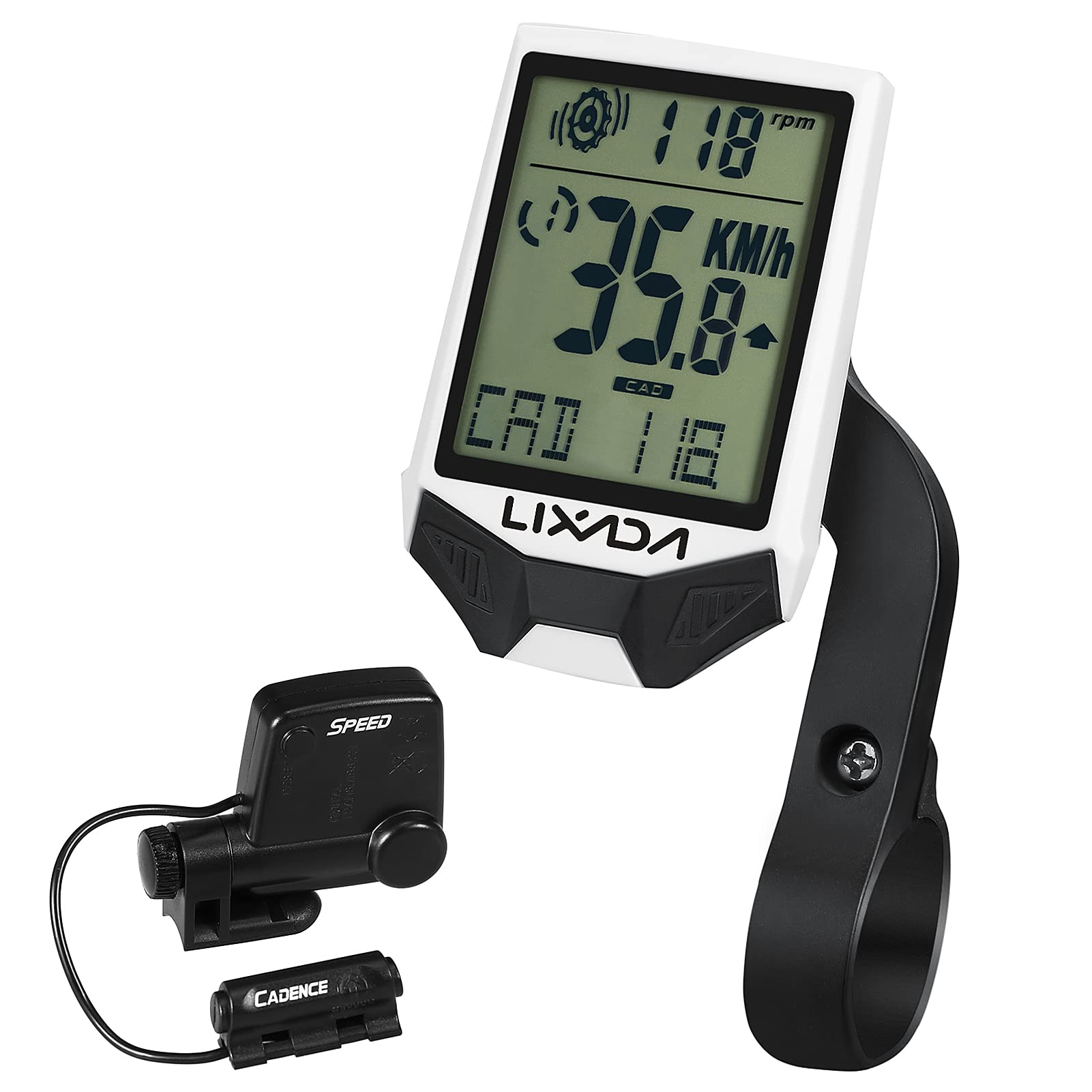 Compteur cyclisme sans fil avec cadence pour éliminer les câbles et rouler sous la pluie