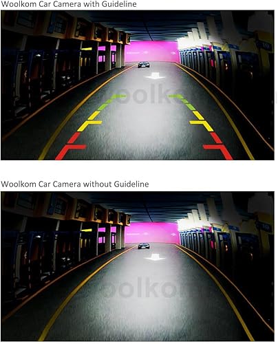 Miniatura 7 de Placa de matrícula de respaldo para cámara HD, visión nocturna, visión trasera, 8 infrarrojos, impermeable, compatible con radio de coche Pioneer