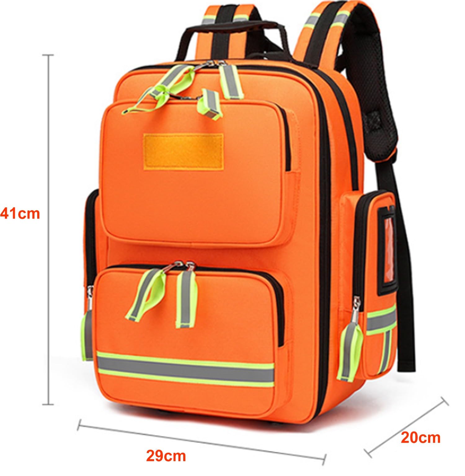Mochila Emergencias Sanitarias,Mochila Enfermera,Botiquin Coche,Casa,Viaje,Bolsa De Primeros Auxilios Profesional con Múltiples Bolsillos para Suministros Médicos(Solo Incluye La Bolsa) B