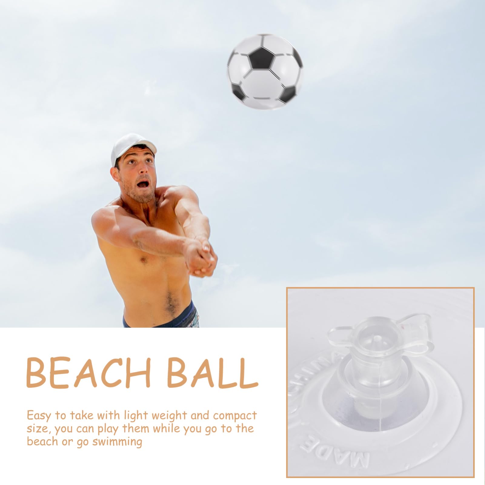 ifundom Pelota De Playa Inflable Juguete De Baño Juguetes De Baño Burbuja Piscina De Bolas Juguete De Piscina Aire Juguetes De Playa Bomba De Globo De Polivinilo