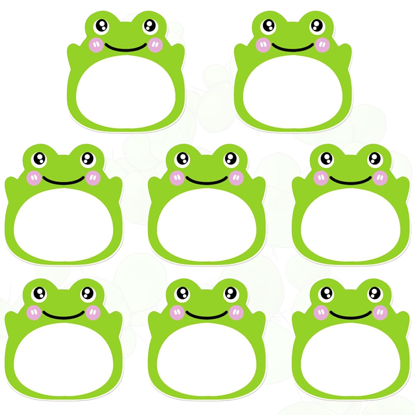 Frog Sticky Notes Kawaii Frogs Sticky Notes Sets, Aesthetic Cute Small Frog Sticky Notes Mini Animal Self-Stick Notes Pads for Frog Lovers Office School Creative Gifts 8Packs(160 Sheets)