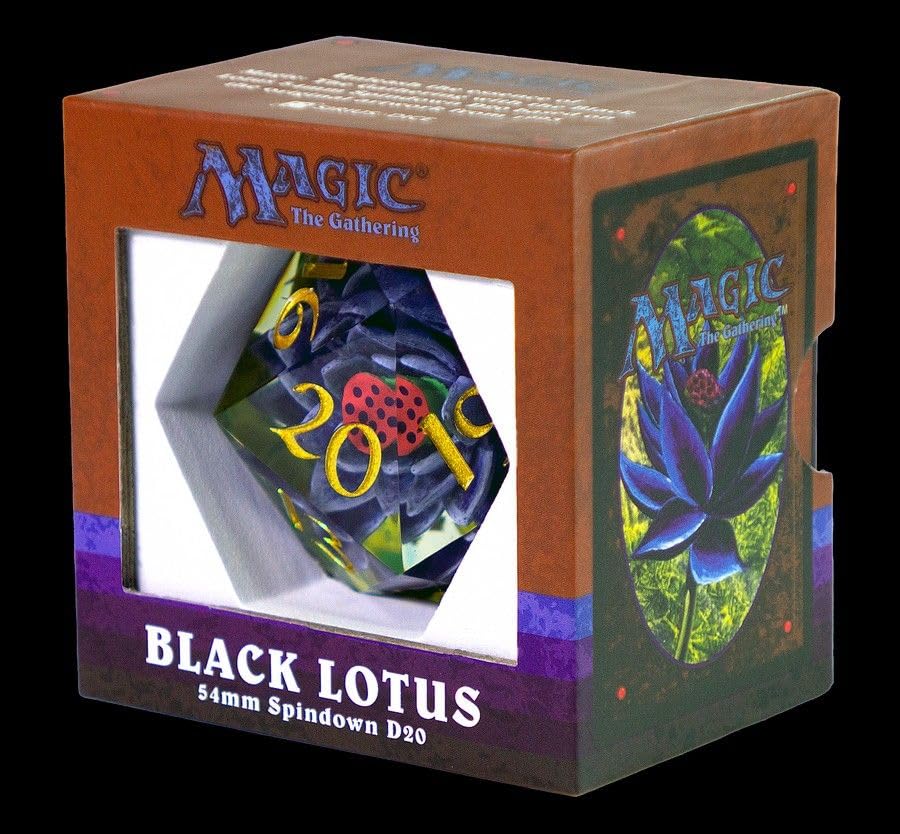 Amazon | 2個セットMTG Black Lotus Spindown 54mm Dice | ダイス 