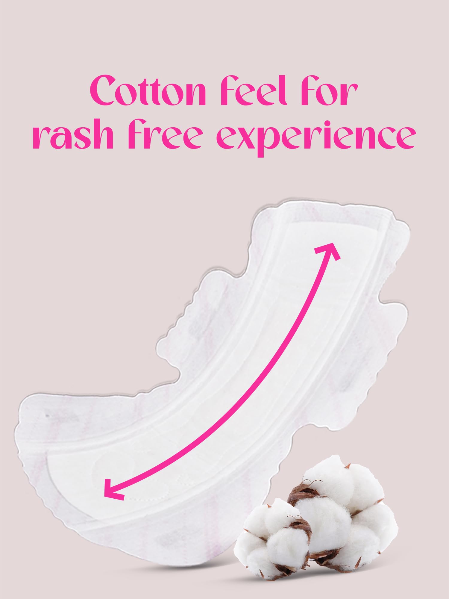 PINQ POLKA Sanitary Pads For Women|(Pack of 80) 40 XXL + 40 XLPads |Premium Ultra Thin Heavy Flow|Wider Back with 5 way Sticking|Organic Cotton Soft Rash Free|Biodegradable Diposable Bags|Toxin Free 2