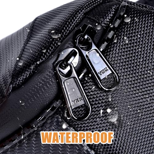Sresk Snowmobile Dash Dashboard Storage Wallet Phone Cargo Bag Fit for Ski-Doo REV-XP Accessories, Replace OEM # 860201176 (Black) by Sresk - Image 6