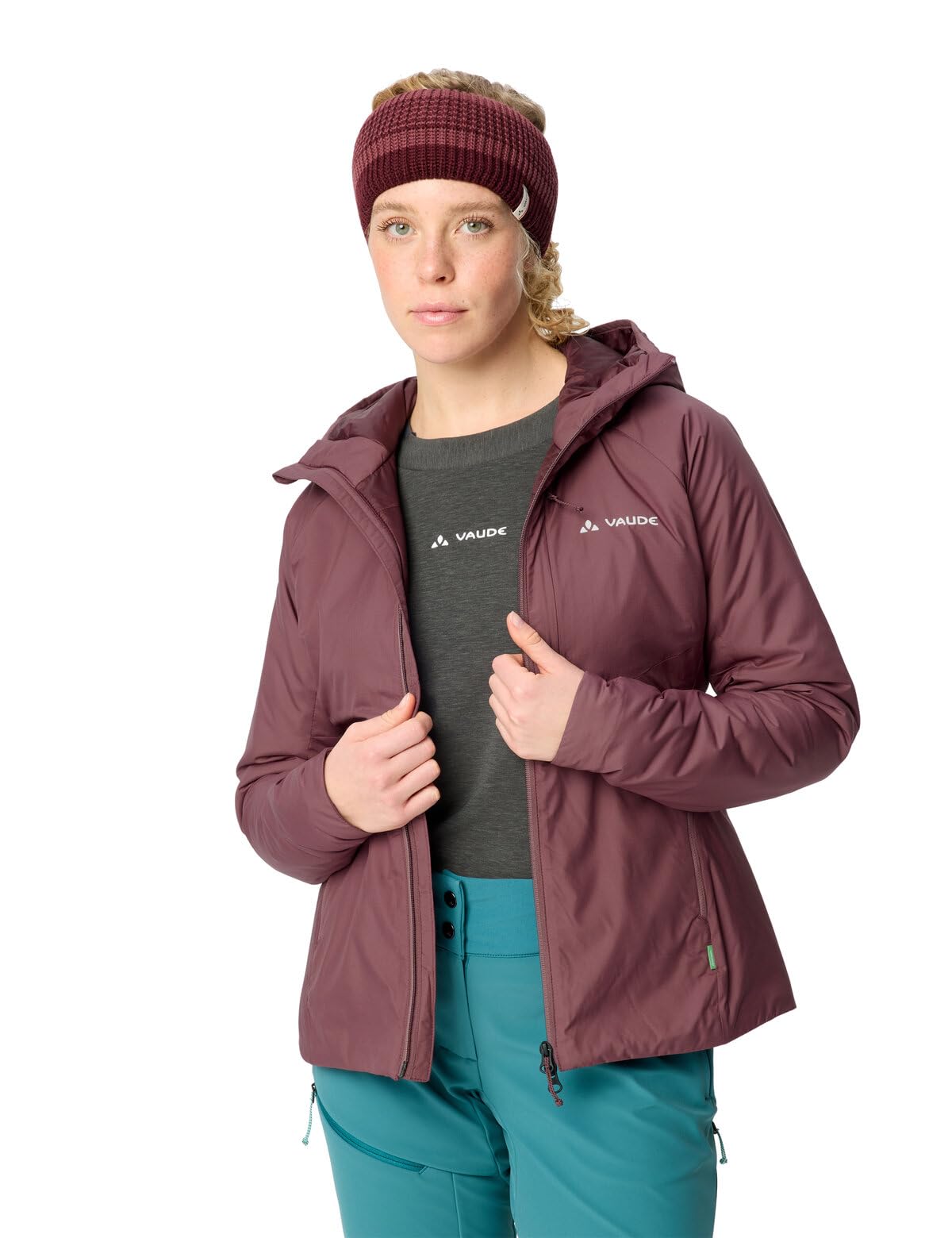 VAUDE Veste chaude Monviso pour femme, veste isolante sportive pour femme, qui fait partie du concept circulaire, très bon rapport poids/chaleur