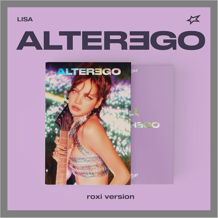 Amazon.com: BLACK'PINK LISA ALTER EGO 1st Album with Tracking