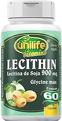 Lecithin Lecitina dse Soja Unilife 900mg 60 caps