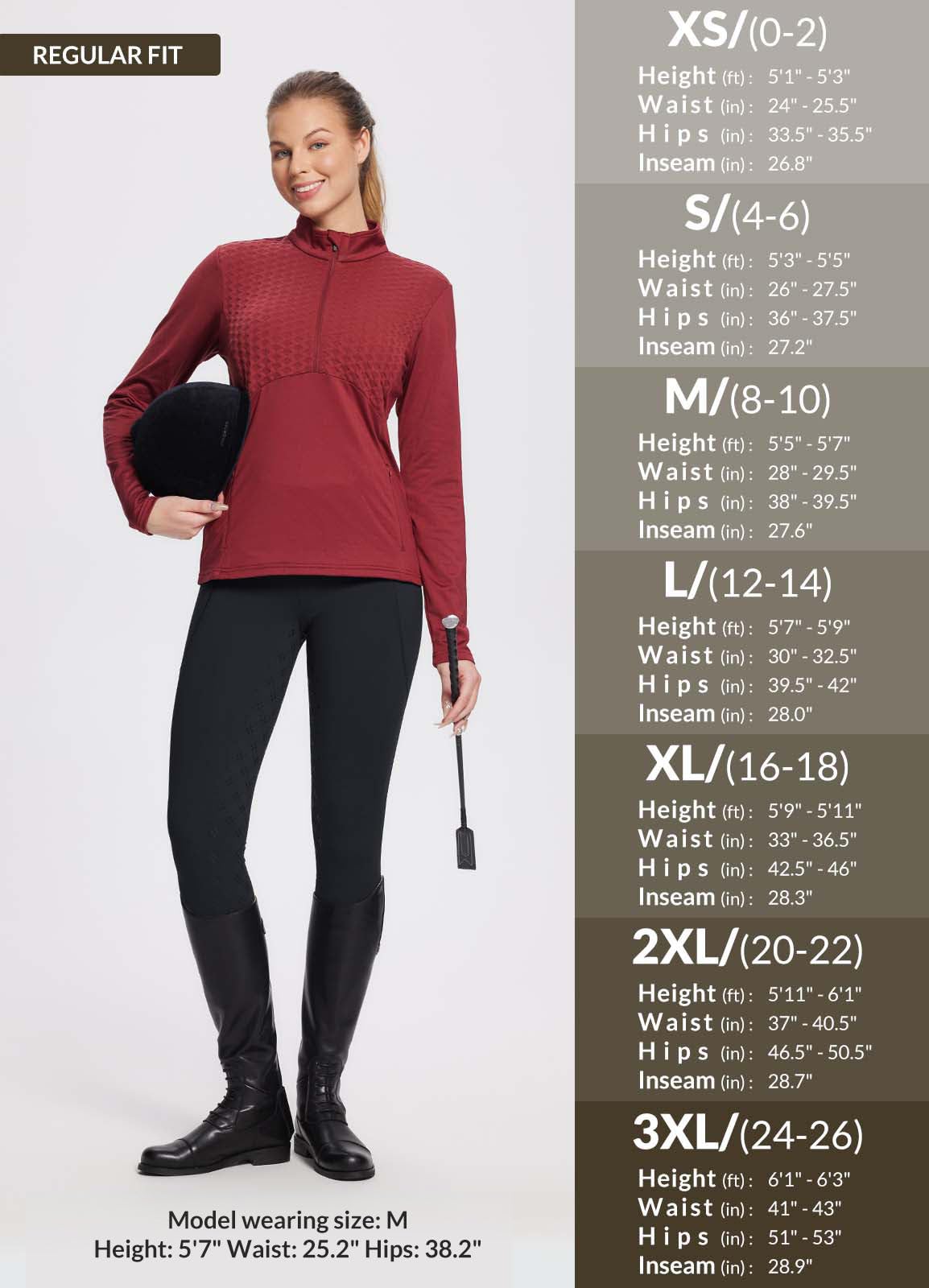 BALEAF Pantalones de equitación de invierno para mujer, con forro polar, con bolsillos con cremallera