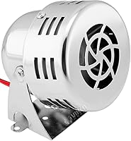 Vista 1 de Vixen Horns Bocina accionada por motor eléctrico ruidoso/alarma/sirena (Air Raid) pequeño/compacto cromo 12V VXS-9060C