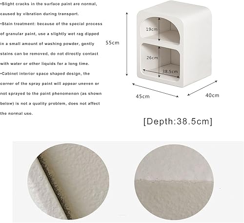 Miniatura 3 de Mesitas de noche para dormitorio, mesas auxiliares de cama para dormitorio, mesa de noche simple y moderna, muebles de sala de estar, mesa auxiliar