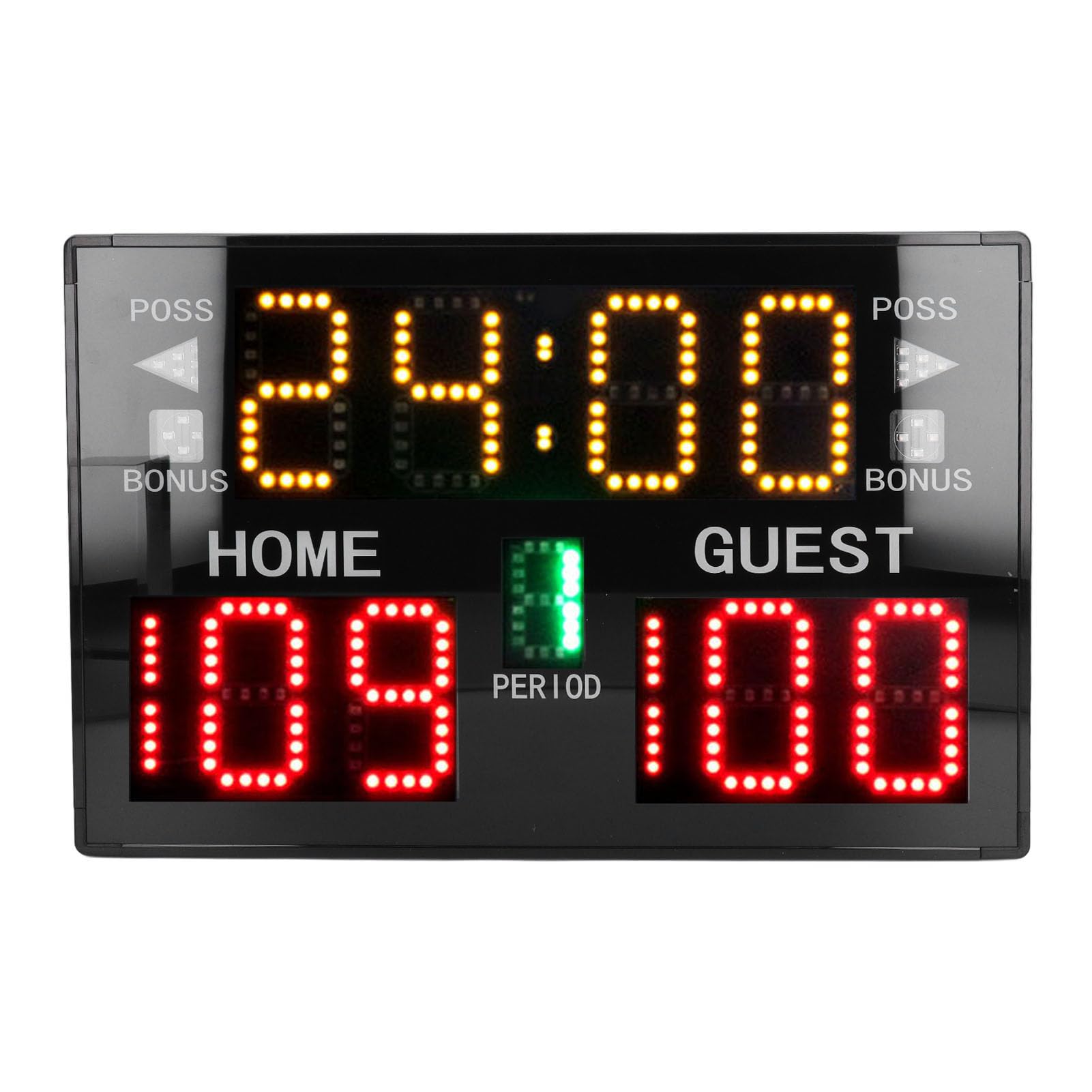 11 Digits LED Electronic Scoreboard, Electronic Scoreboard with Remote and Timer, Score Keeper for Cornhole, Basketball, PingPong, Baseball, Tennis, Volleyball Indoor Outdoor