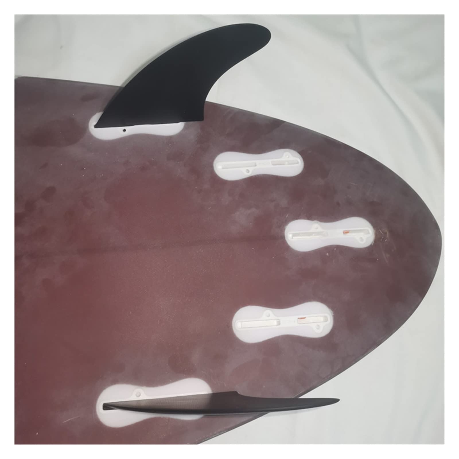 Black Surfboard Fins Fin 2 Piezas Set Performance Glass (PG) Fin para Tablas de Surf
