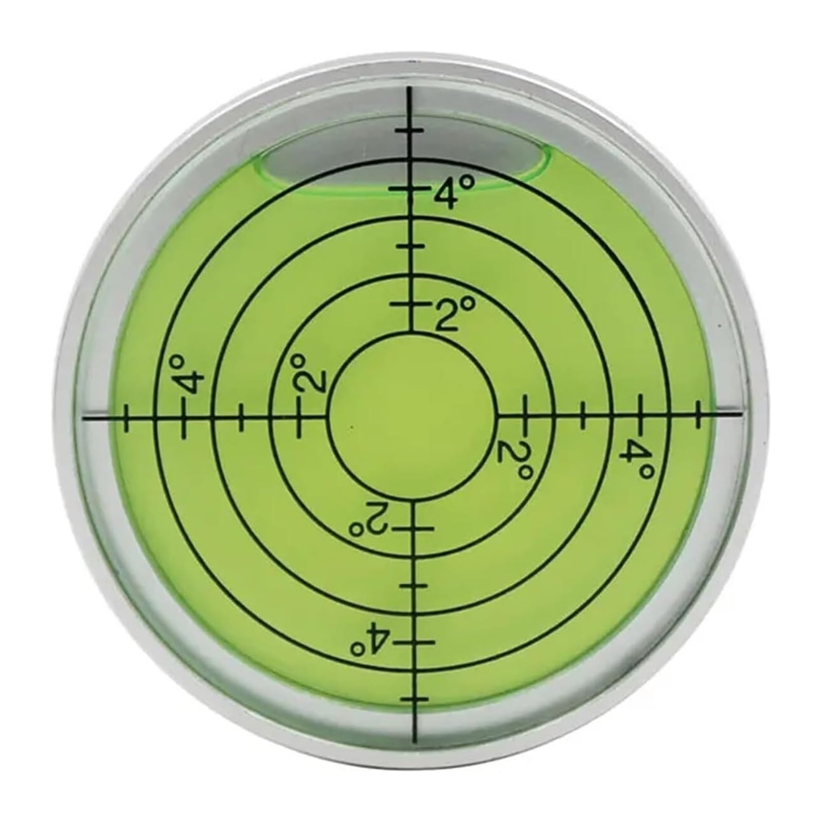 Fcfpxwtz Brown Surface Level Measurement, Metal Universal Circular Glass Horizontal Spirit Level Multicolor Accuracy 5Mm/M 10Mm/M