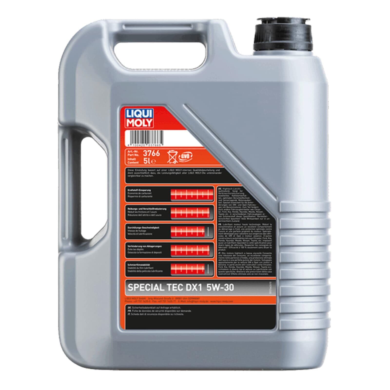 LIQUI MOLY Olio motore Special Tec 5W-30 olio 5 L Compatibilità con RENAULT Twingo 1 C06, NISSAN Qashqai/Qashqai +2 I J10, NJ10, OPEL Corsa D Hatchback S07 Mokka/Mokka X J13