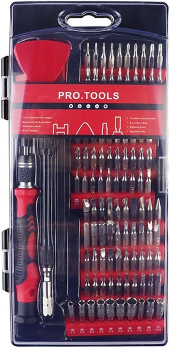124 Piece Screwdriver Set Magnetic Hex Precision Screw Bits Portable Cell Phone Repair Tool Kit