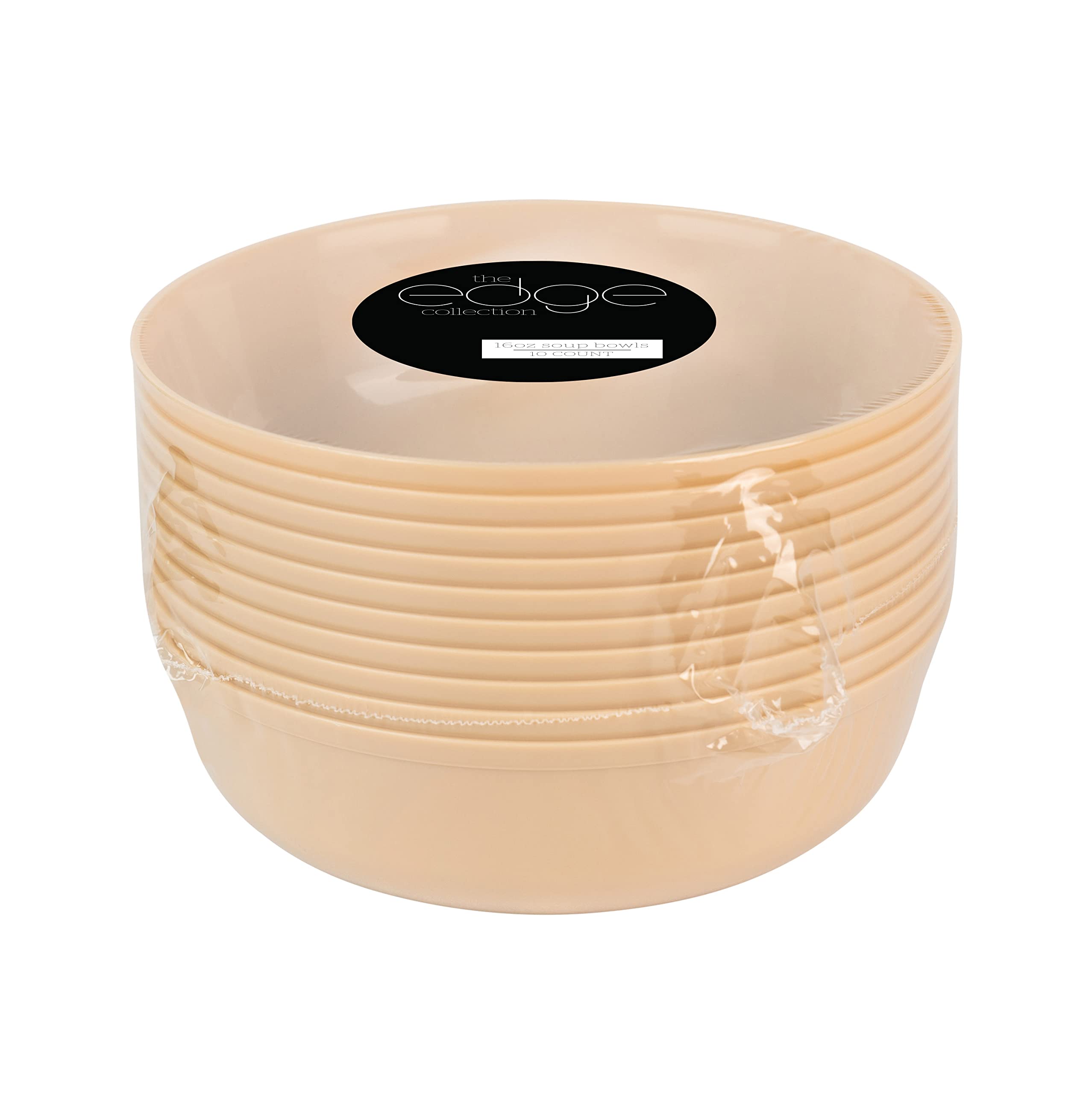30 White Gold Rim Bowls - Party & Event Supplies -7