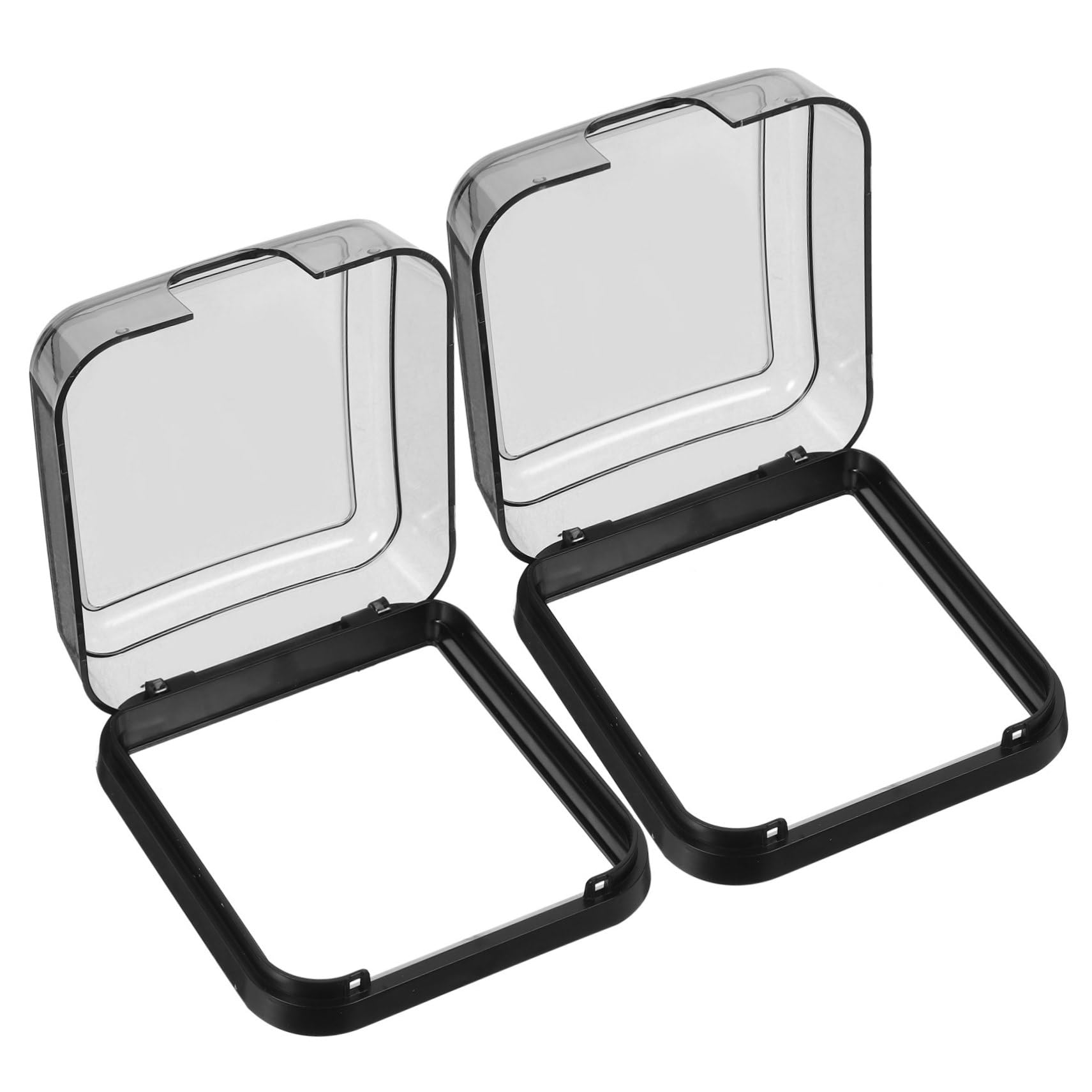 HOMSFOU 8piezas Cubierta Para Enchufes Autoadhesiva De Protección Para Salidas De Agua Baños y Cocinas Para Uso Interior y Exterior