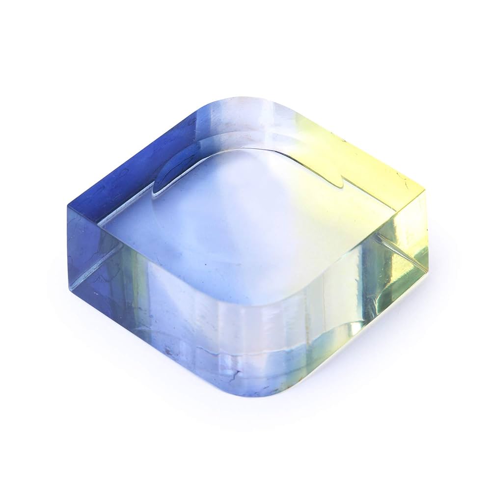 ペーパーウエイト Amazon.co.jp: Rasper マルチカラー ブルー アクリル ペーパー