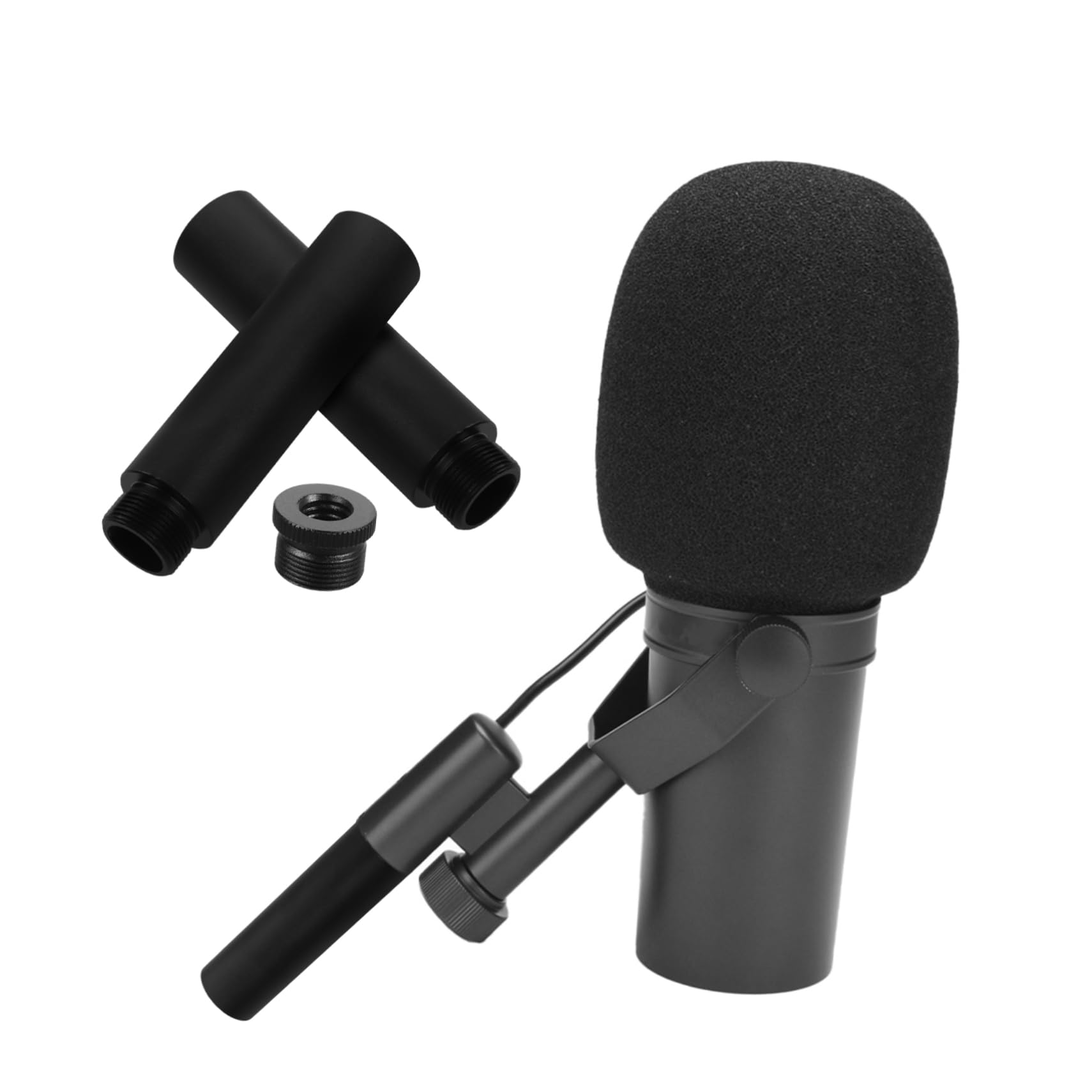 OSALADI 5juegos Extensión Para Soporte De Micrófono Tubo Adaptador De Accesorios De Micrófono Para Instalación Sencilla y Duradera Compatible y Brazo De Soporte