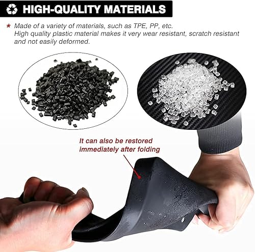 Miniatura 6 de Autorder Protectores contra salpicaduras para Hyundai Sonata 2023 2022 2021 2020 Accesorios Guardabarros guardabarros delantero y trasero, juego de