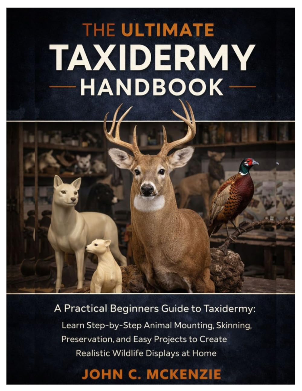 The Ultimate Taxidermy Handbook: A Practical Beginners Guide to Taxidermy: Learn Step-by-Step Animal Mounting, Skinning, Preservation, and Easy Projects to Create Realistic Wildlife Displays at Home