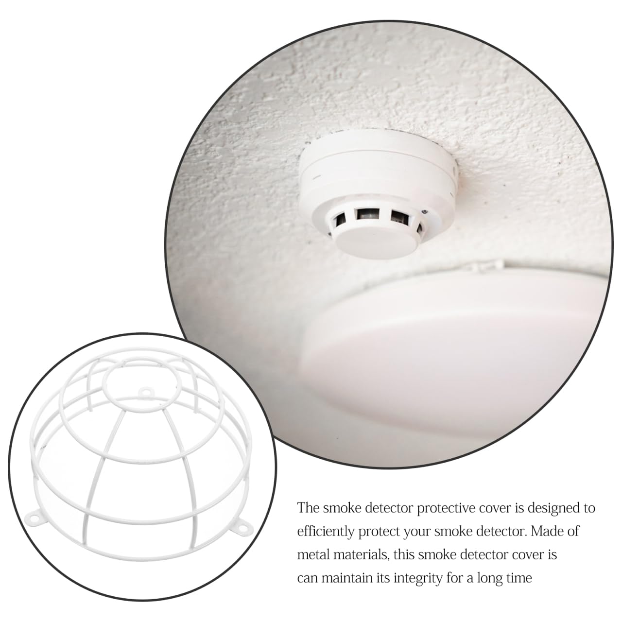 NIYANGLE Cover Protective Dust Shield with Screws for Home Office Construction Sites Easy Installation Durable Fire Guard - Image 3