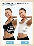 GCTBL Chest Binder Transgender FTM Binder Trans Breast Binder Bra for Large Breast