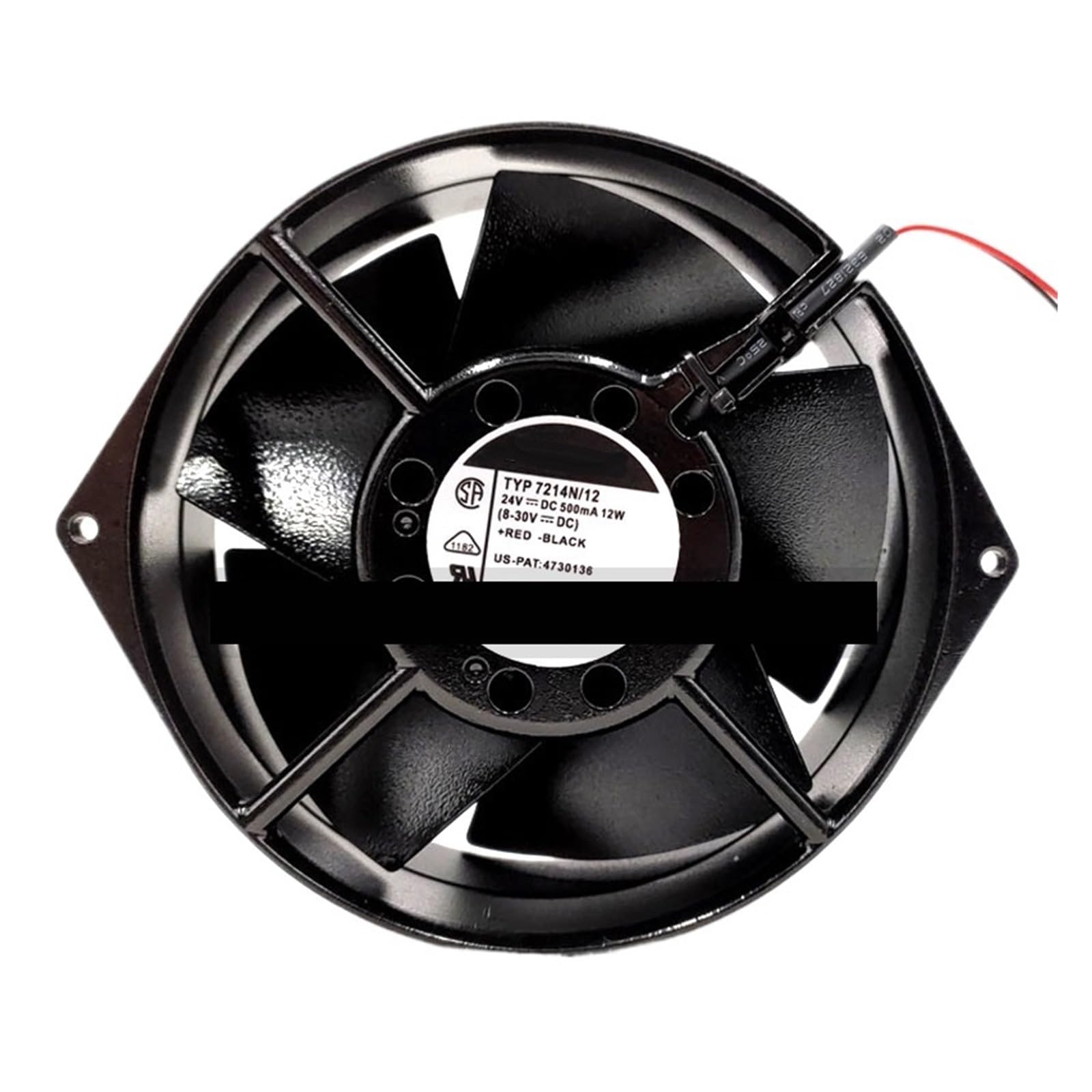 Ventilateur 24V TYP7214N/12 silencieux pour atelier et bureau technique