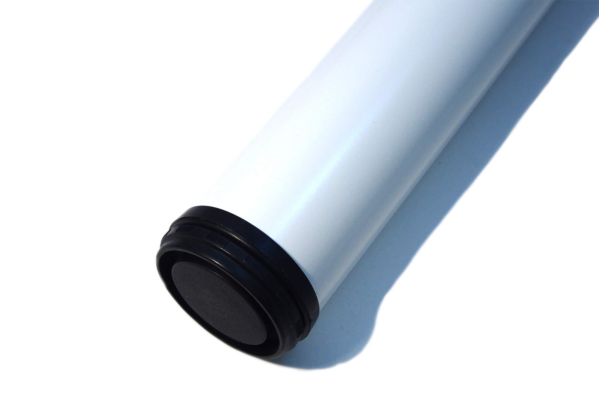 4 patas de mesa, altura 710-740 mm, altura regulable, diámetro de 60 mm, color blanco, patas de mesa para muebles, patas de escritorio, patas de escritorio