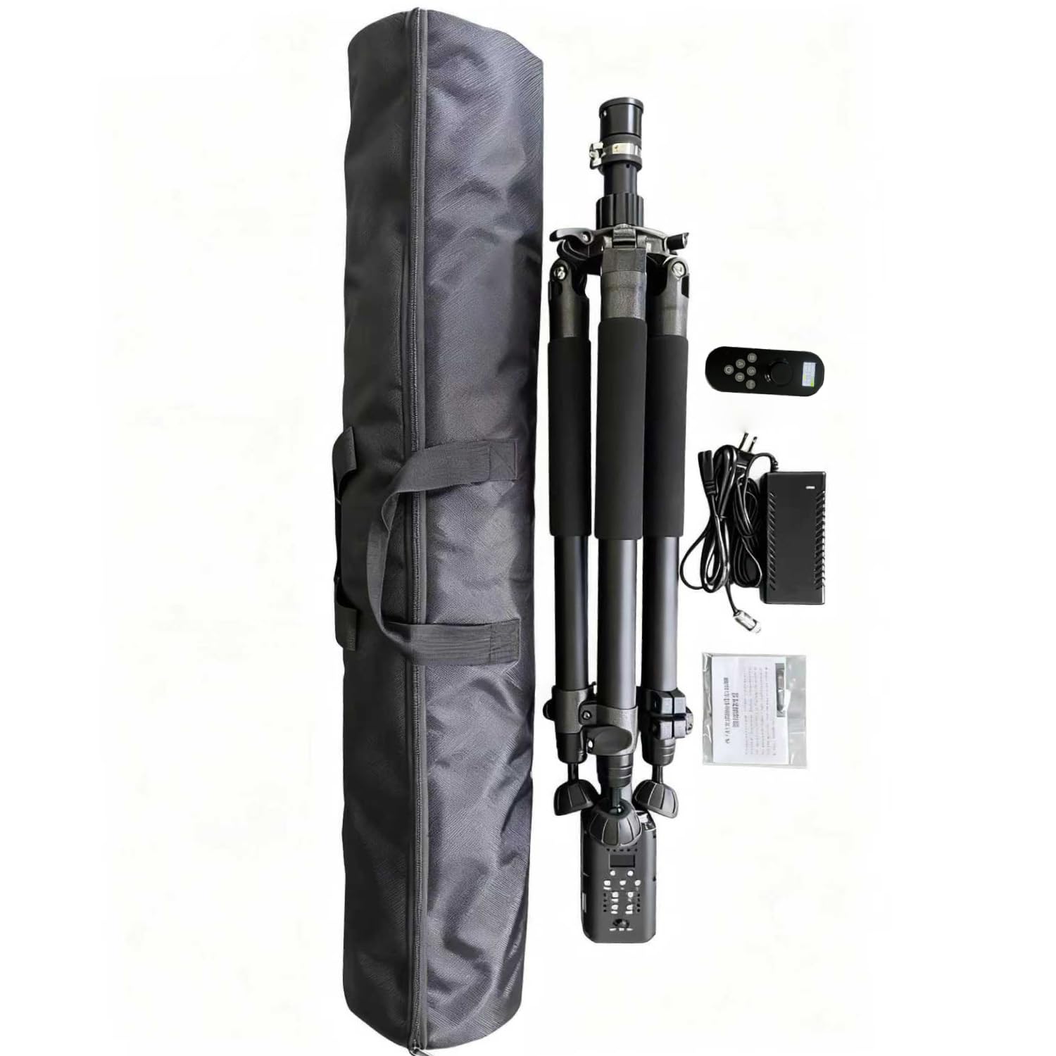 ZIFON RTP500 - Treppiede elettrico monoasse per motore | alluminio, corsa da 495 mm, precisione di 0,1 mm, 8 livelli, telecomando da 40 m, batteria V-Mount, portata 4 kg, time-lapse