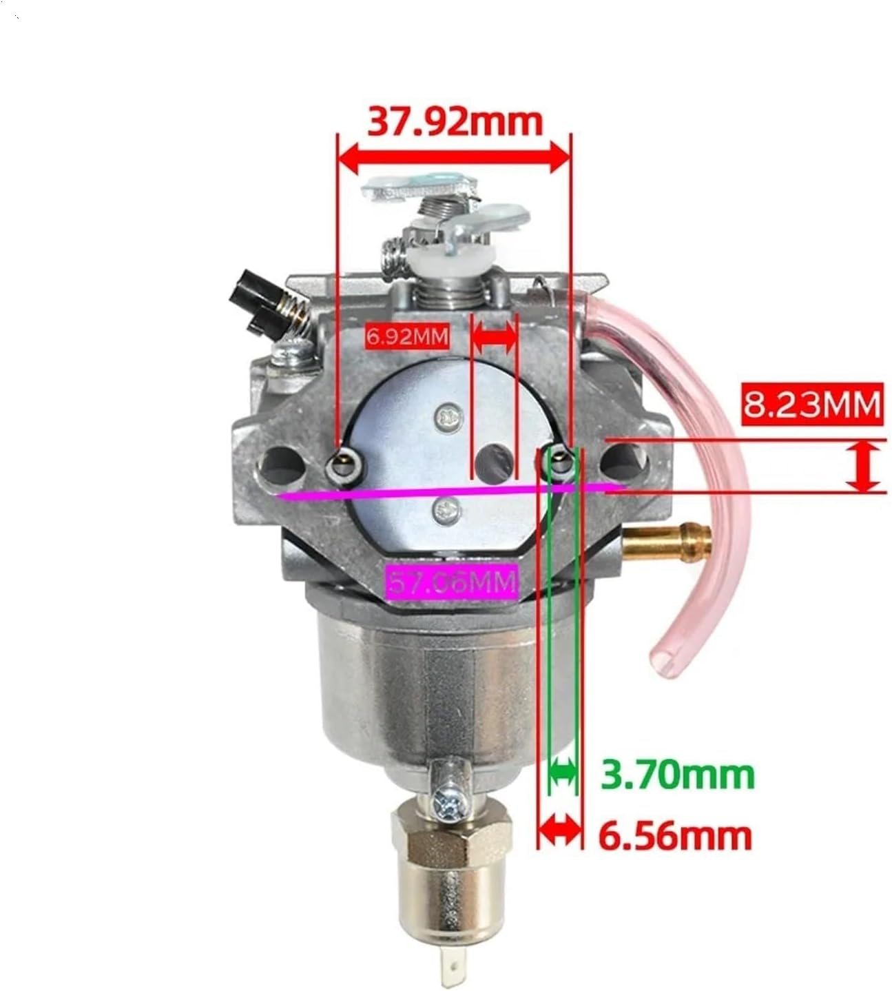 Carburetor Carb ，Compatible With John Deere F510 F525 Mowers With KAWASAKI PA540A Engine