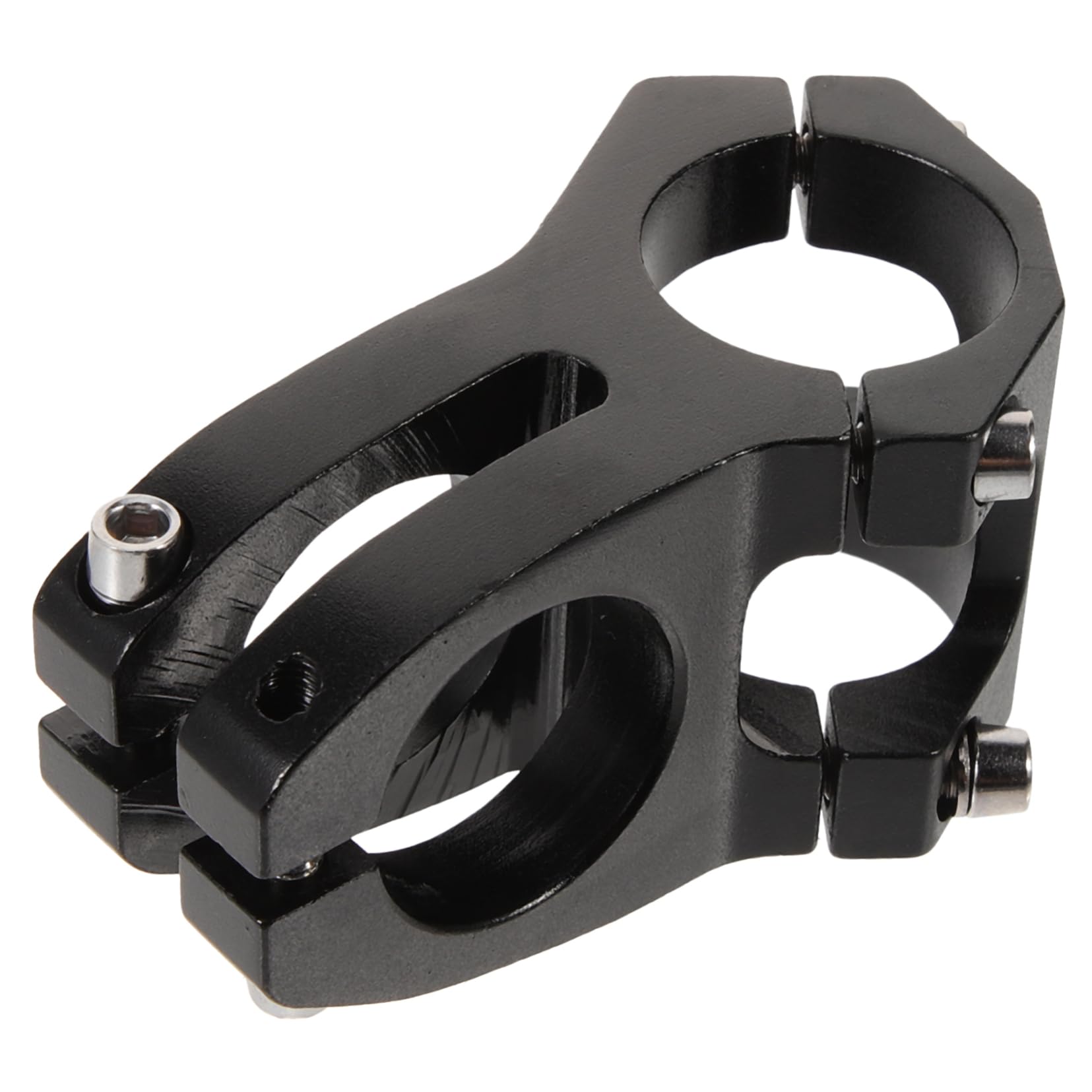 Toyvian Potence de vélo Tige Guidon Colonne Montante élévateur de vélo de Montagne Riser des vélos à vélos Mountain Riser Gropriel Alliage d'aluminium Black