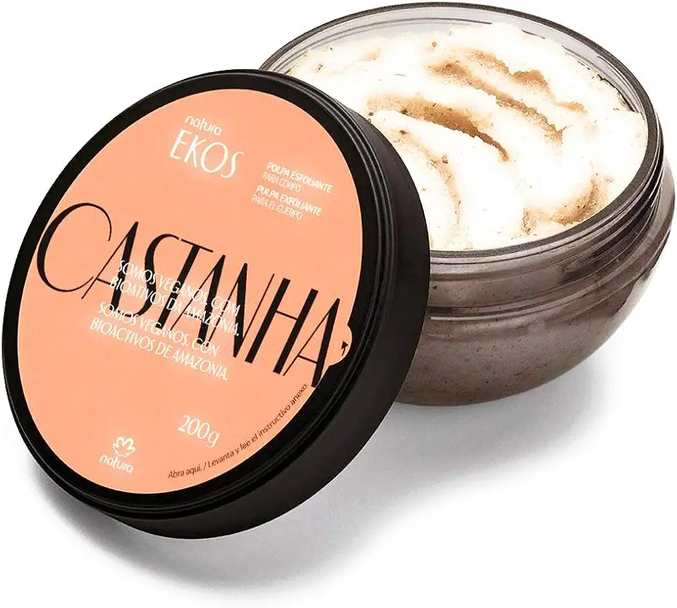 EKOS POLPA ESFOLIANTE HIDRATACAO E RENOVACAO CASTANHA 200g