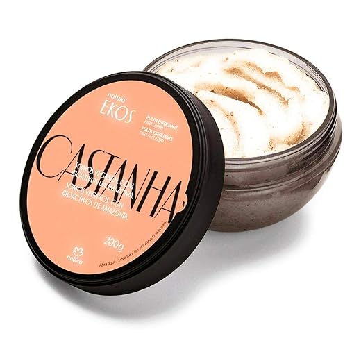 EKOS POLPA ESFOLIANTE HIDRATACAO E RENOVACAO CASTANHA 200g