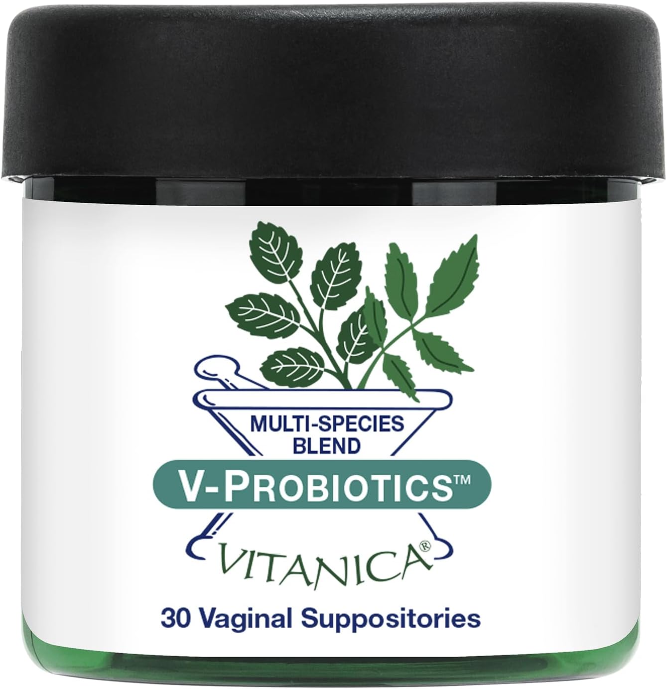 Fresh V-Probiotics - Women's Probiotic for Vaginal Health - Contains Lactobacillus Gasseri - Free of Filler, Fragrances, Parabens, Preservatives & Artificial Colors - 30 Suppository Tablets