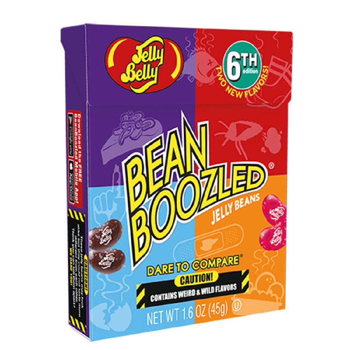 BeanBoozled Jelly Beans - 1.6 oz boxes (6th edition), 1 pack