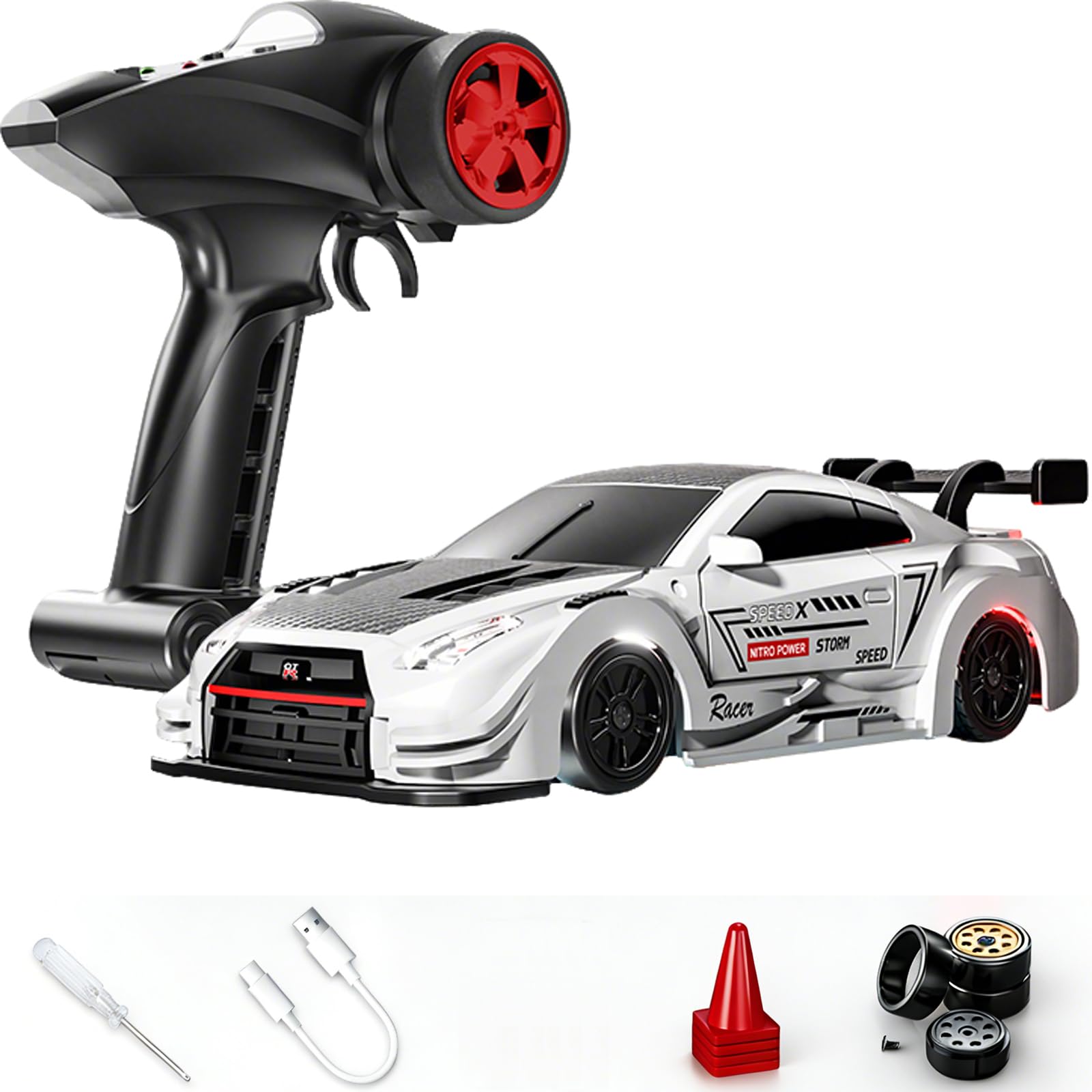 Amazon.com: Moonzeamus 88RC 1:43 Alloy Remote Control Mini Drift