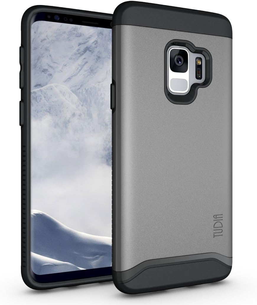 TUDIA Galaxy S9 Case, [Merge Series] Heavy Duty Extreme