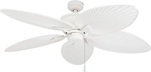 Miniatura 4 de Prominence Home 80018-01 Solona - Hoja de ventilador de techo 52 pulgadas color blanco