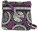 Vera Bradley Triple Zip Hipster Cross-body Bag (Canterberry Magenta)