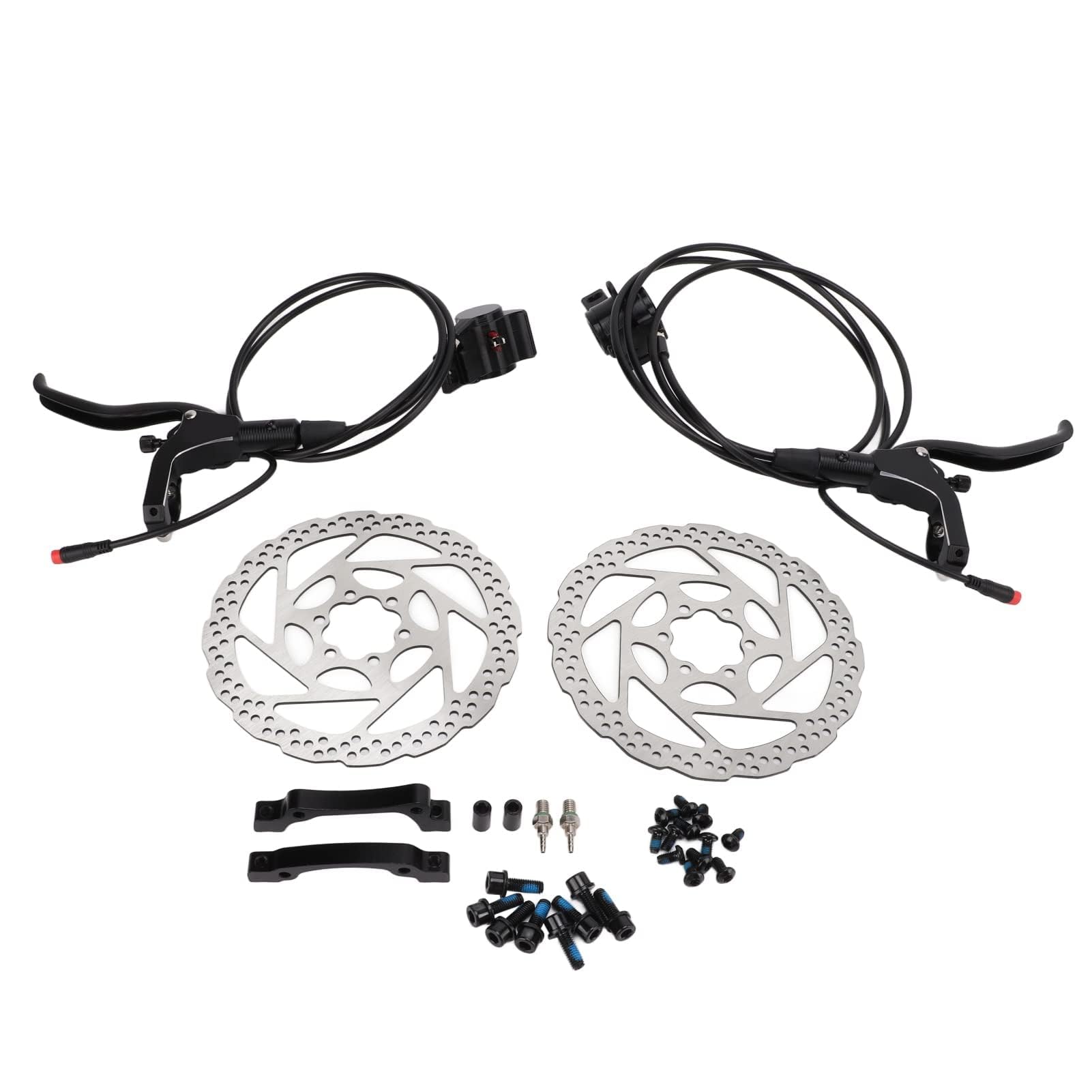 Kit de Freno Hidráulico para Bicicleta de Montaña, Aleación de Aluminio,