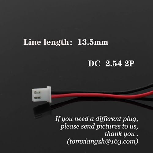 Miniatura 3 de VIDAR Batería recargable de iones de litio de 12 V 2800 mAh de alta capacidad con enchufe JST PH2.542P (personalizable) para electrónica, juguetes,